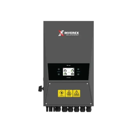 Inverex Nitrox 10kW Hybrid Solar Inverter in sleek gray design