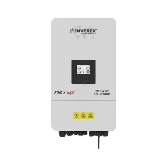 Inverex Nitrox 20KW Hybrid Solar Inverter in white color